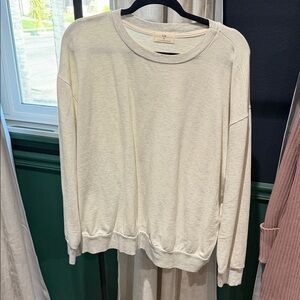 T.La Cream Lightweight Crewneck Sweatshirt